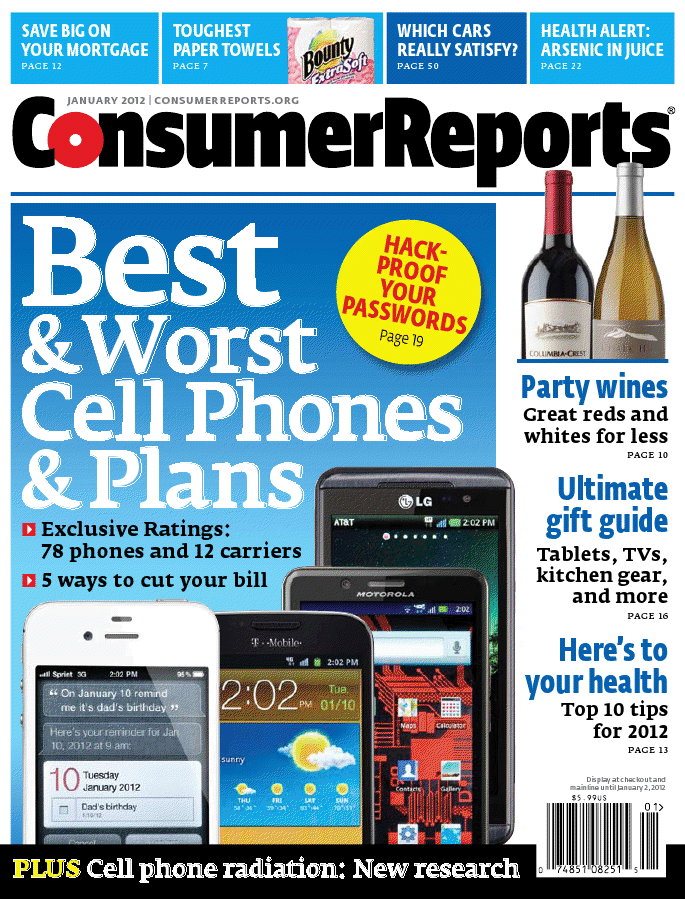 Consumer Reports Survey Again Dings AT&T, Praises Verizon Ina Fried