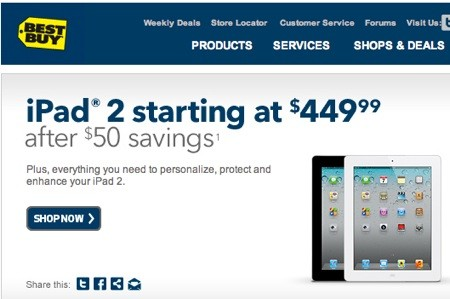  on Best Buy Slashes Ipad 2 Price By  50 Ahead Of Ipad 3   John Paczkowski