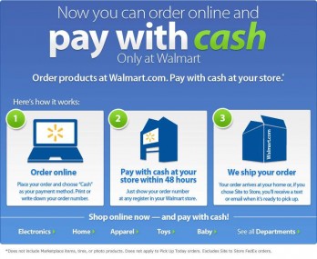 Pay with Cash