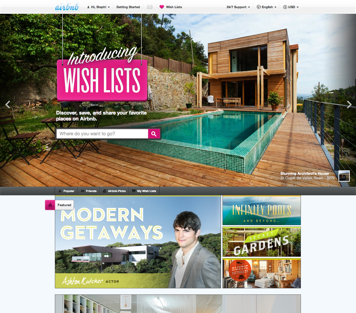 Airbnb Redesign Turns Site Into Airbnb Magazine Liz Gannes Commerce
