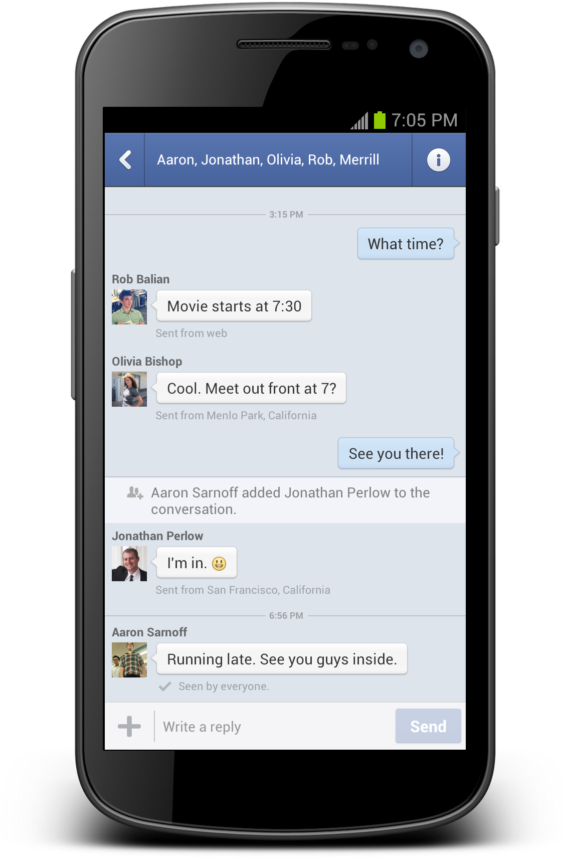 Facebook Messenger Continues War on SMS With Android Update Mike Isaac Social AllThingsD