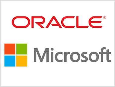 Image result for microsoft and oracle