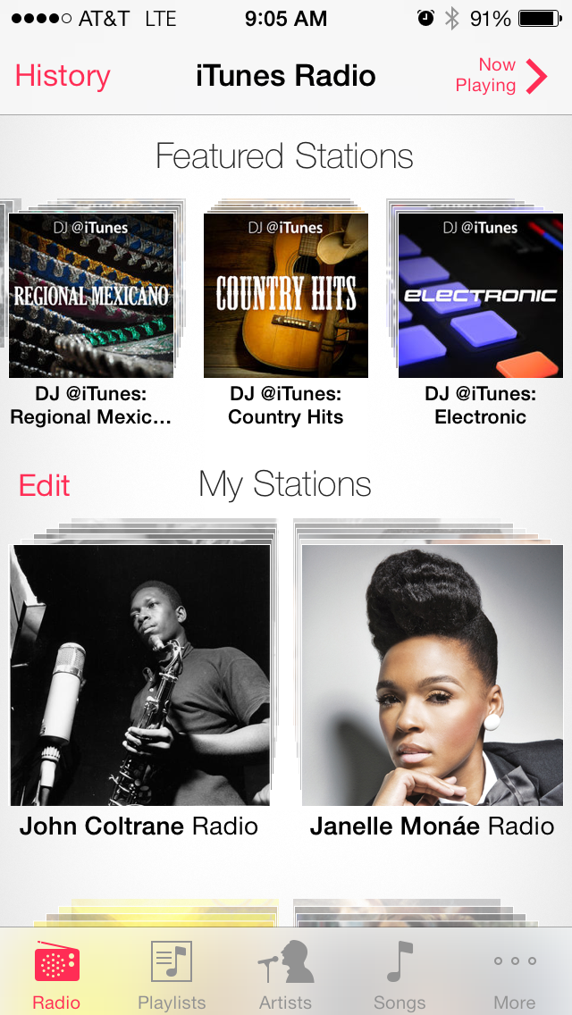 Apple iTunes Radio Review Bonnie Cha Product Reviews AllThingsD