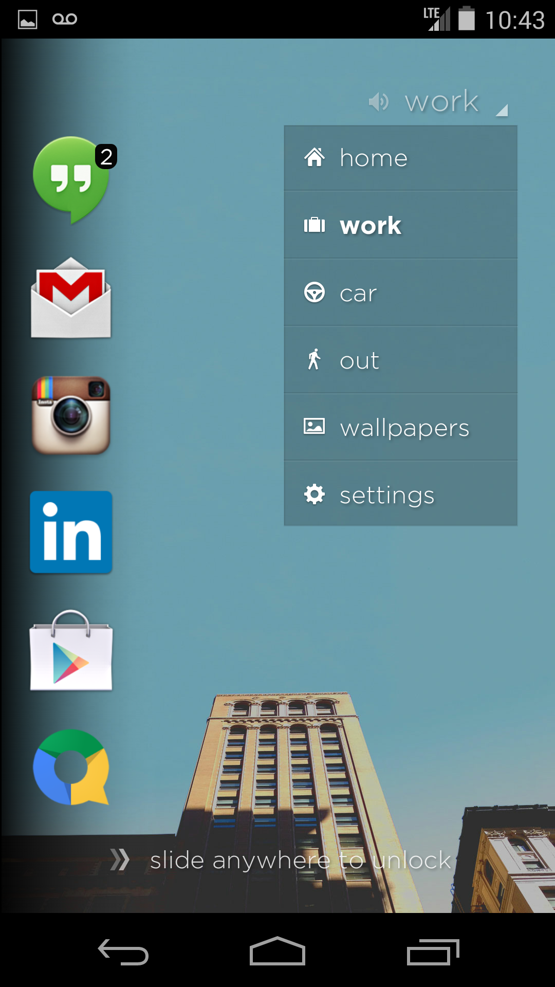 Uncovering a More Useful Android Lock Screen