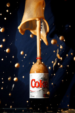 Diet Coke With Mentos